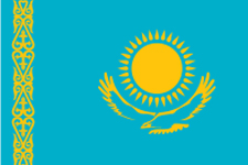 Kazakistan bayrağı