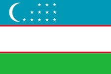Özbekistan bayrağı